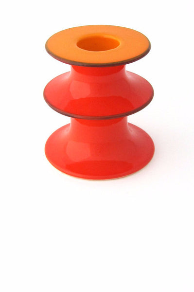 Rorstrand modernist ceramic candle holder by Inger Persson 1969