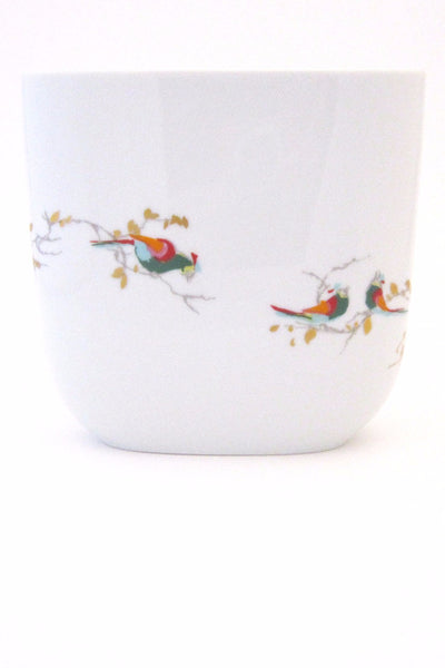 Bjorn Wiinblad 'birds' porcelain vase by Rosenthal