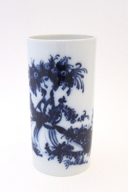 Rosenthal Wiinblad flow blue vase