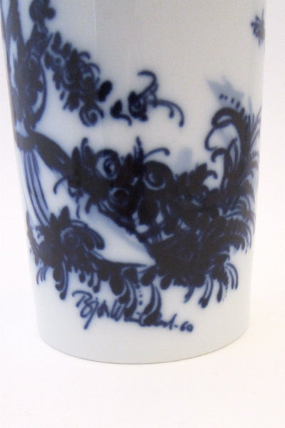Rosenthal Wiinblad flow blue vase