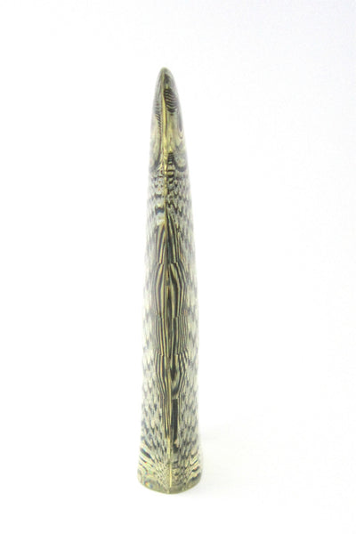 Abraham Palatnik acrylic owl sculpture
