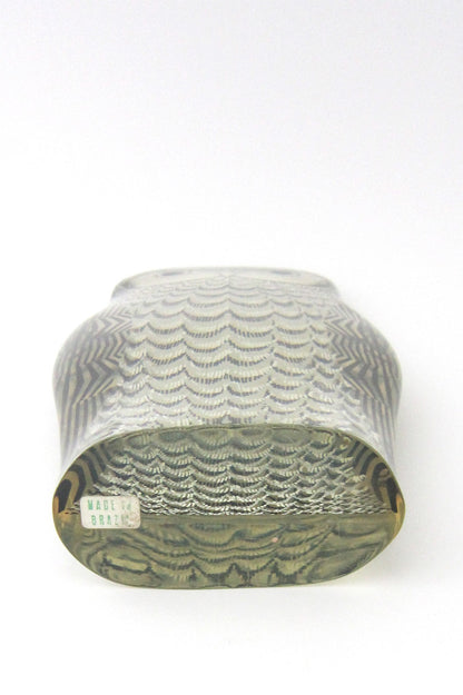 Abraham Palatnik acrylic owl sculpture