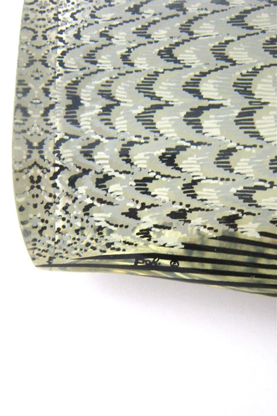 Abraham Palatnik acrylic owl sculpture