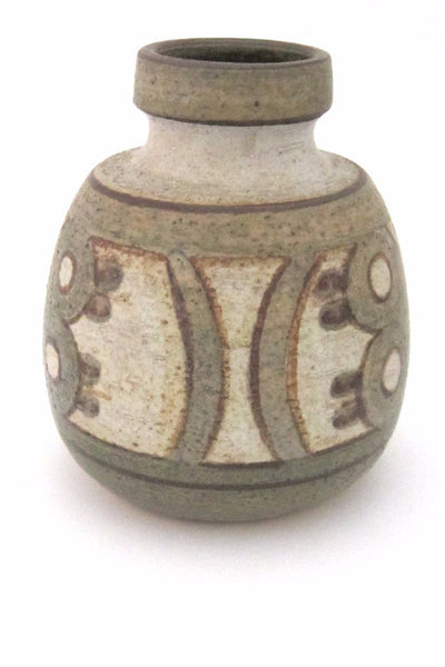 Soholm stoneware vase by Poul Brandborg