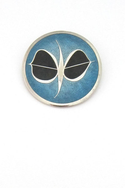 Robert Gervais, Canada vintage enamel brooch