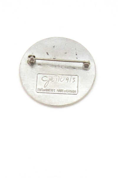 Robert Gervais, Canada vintage enamel brooch