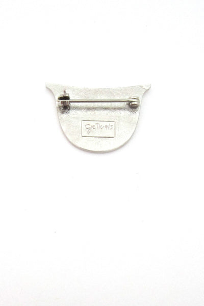 Robert Gervais, Canada vintage enamel brooch