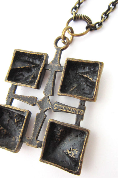 Pentti Sarpaneva bronze necklace