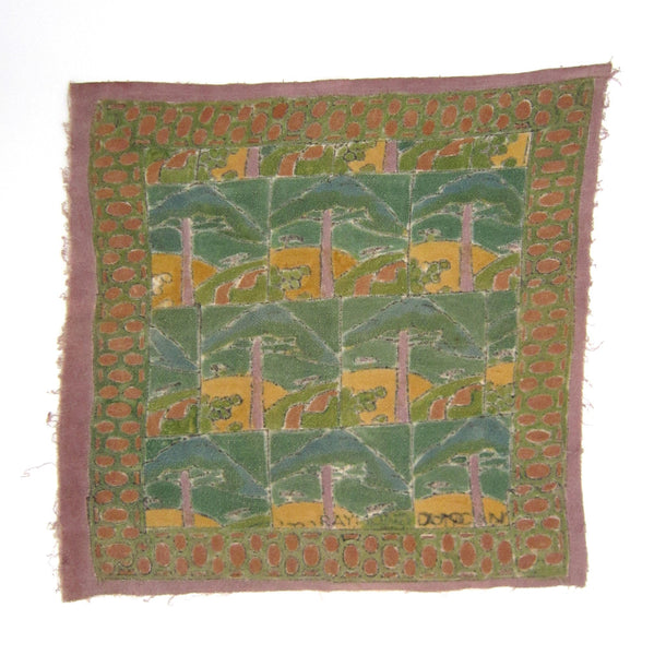 Raymond Duncan textile panels - set of three