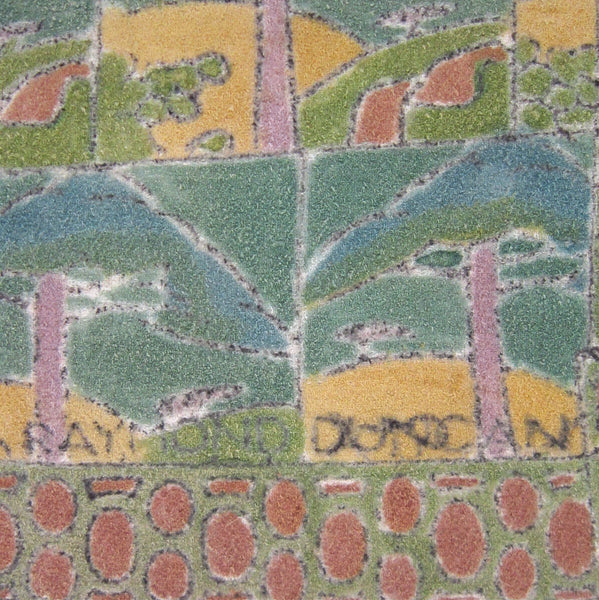 Raymond Duncan signature - textile panels