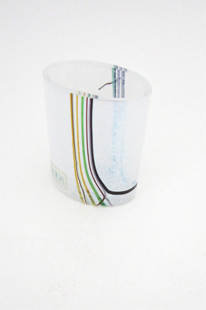Bertil Vallien small 'Rainbow' vase