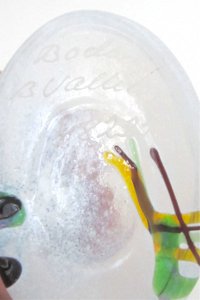 Bertil Vallien small 'Rainbow' vase