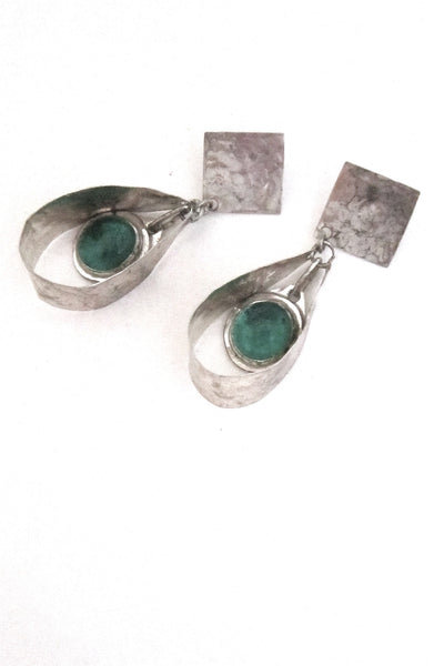 Rafael Alfandary, Canada sterling silver drop earrings