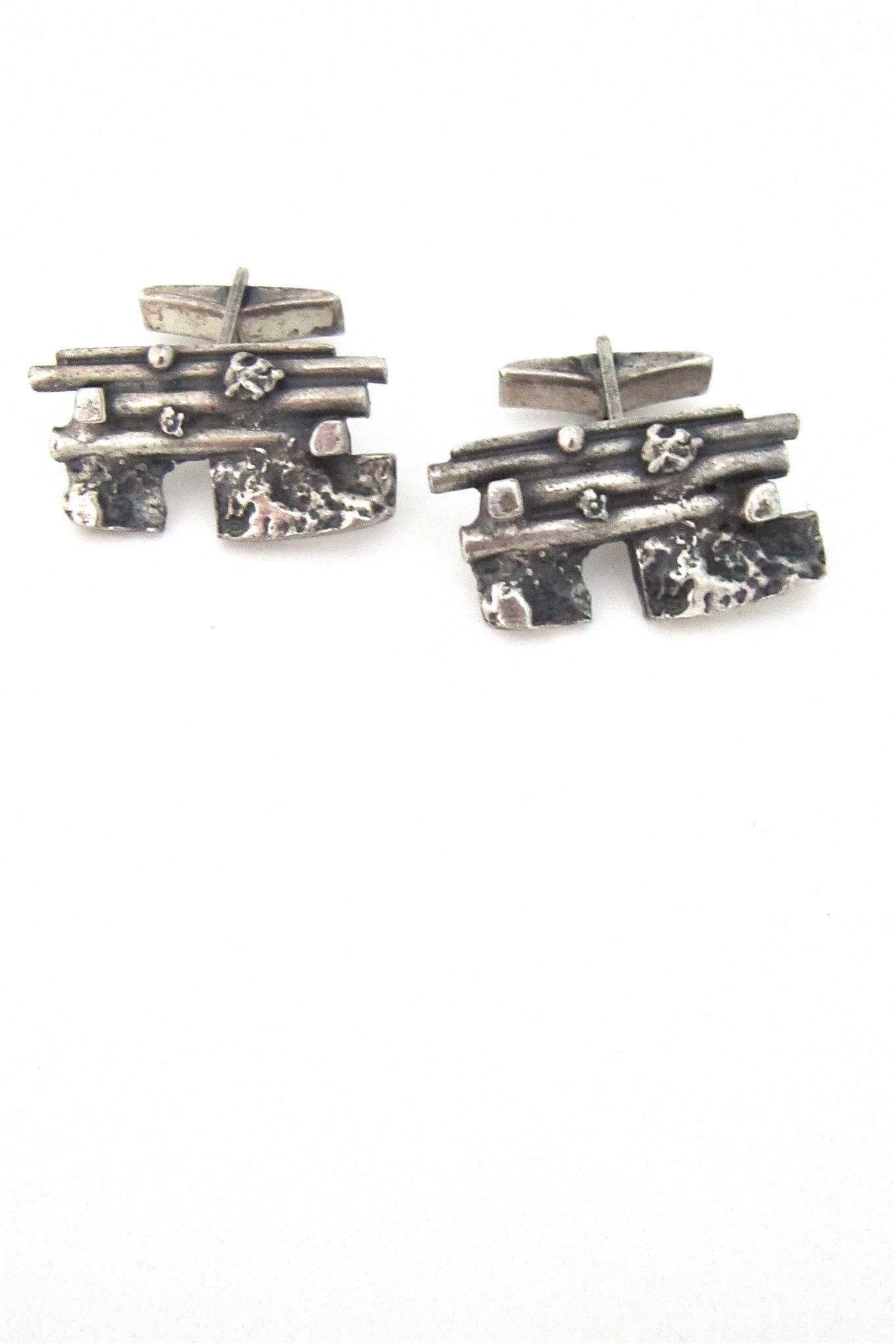 Robert Larin modernist cuff links