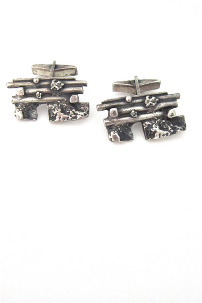 Robert Larin modernist cuff links