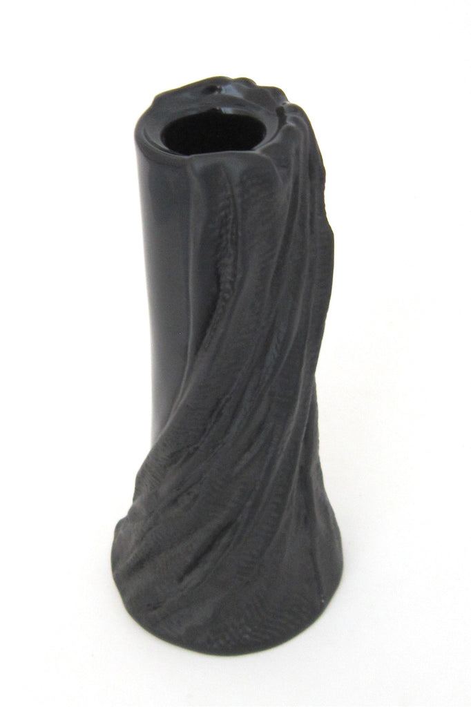 Rosenthal Studio Line porcelaine noire candle holder by Van Loon