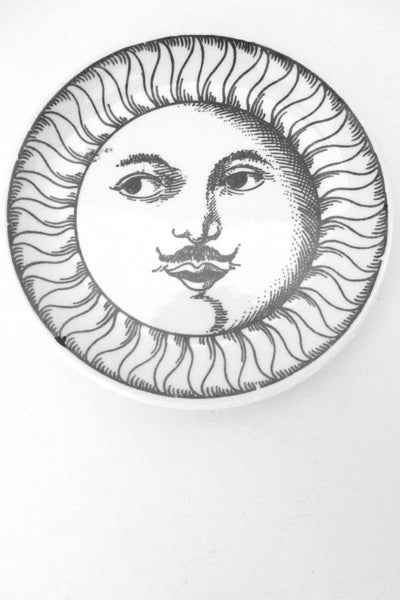 Fornasetti vintage Soli e Lune Sun and Moon coaster # 1